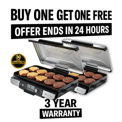 Sizzle Pro XL Indoor Griddle and Grill