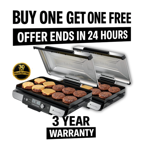 Sizzle Pro XL Indoor Griddle and Grill